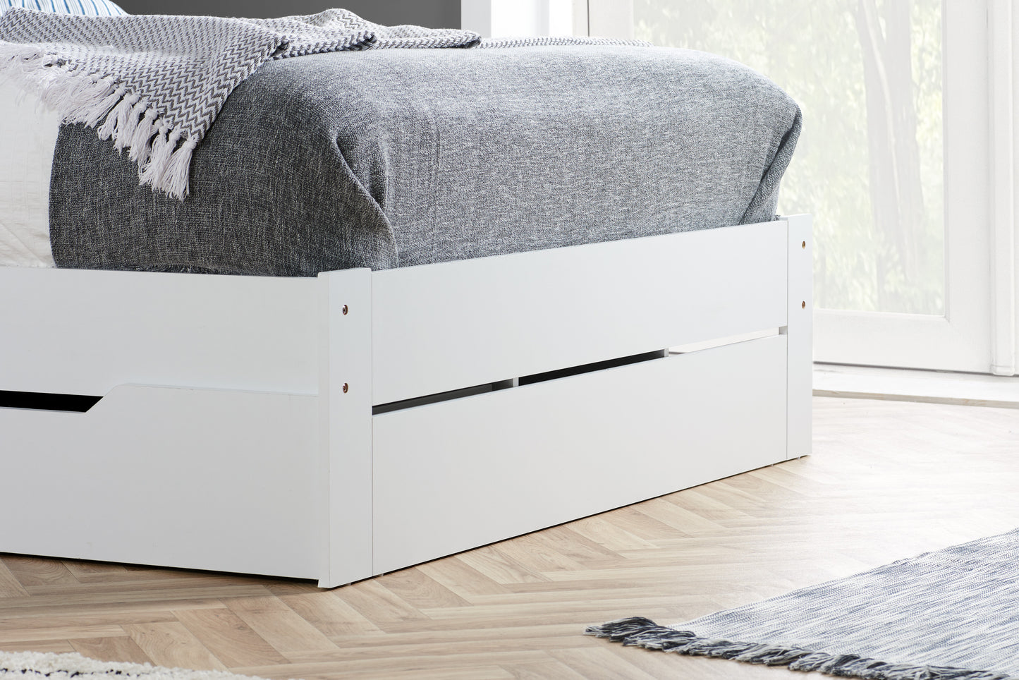 Birlea Alfie Storage Bed in White