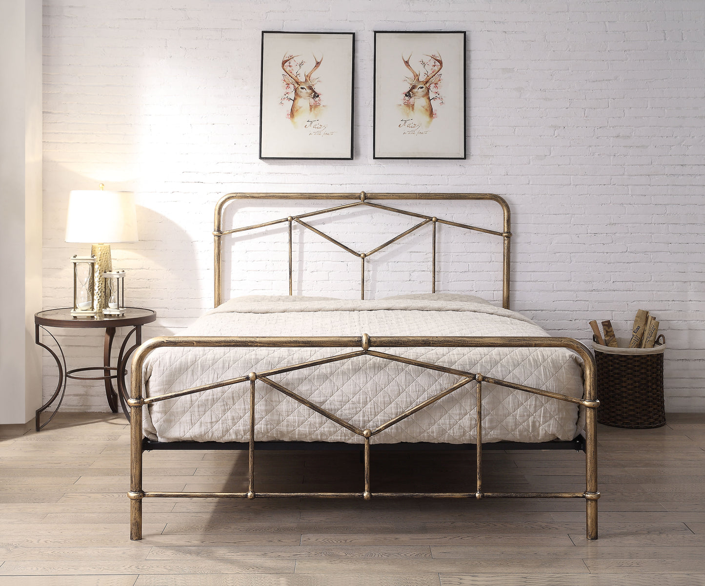 Flintshire Axton Metal Bed Frame