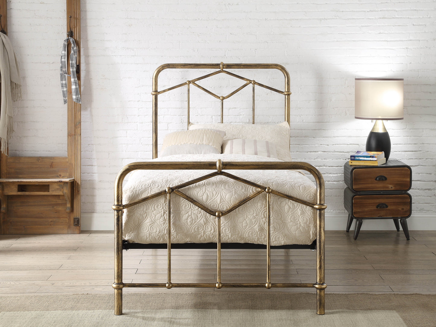 Flintshire Axton Metal Bed Frame