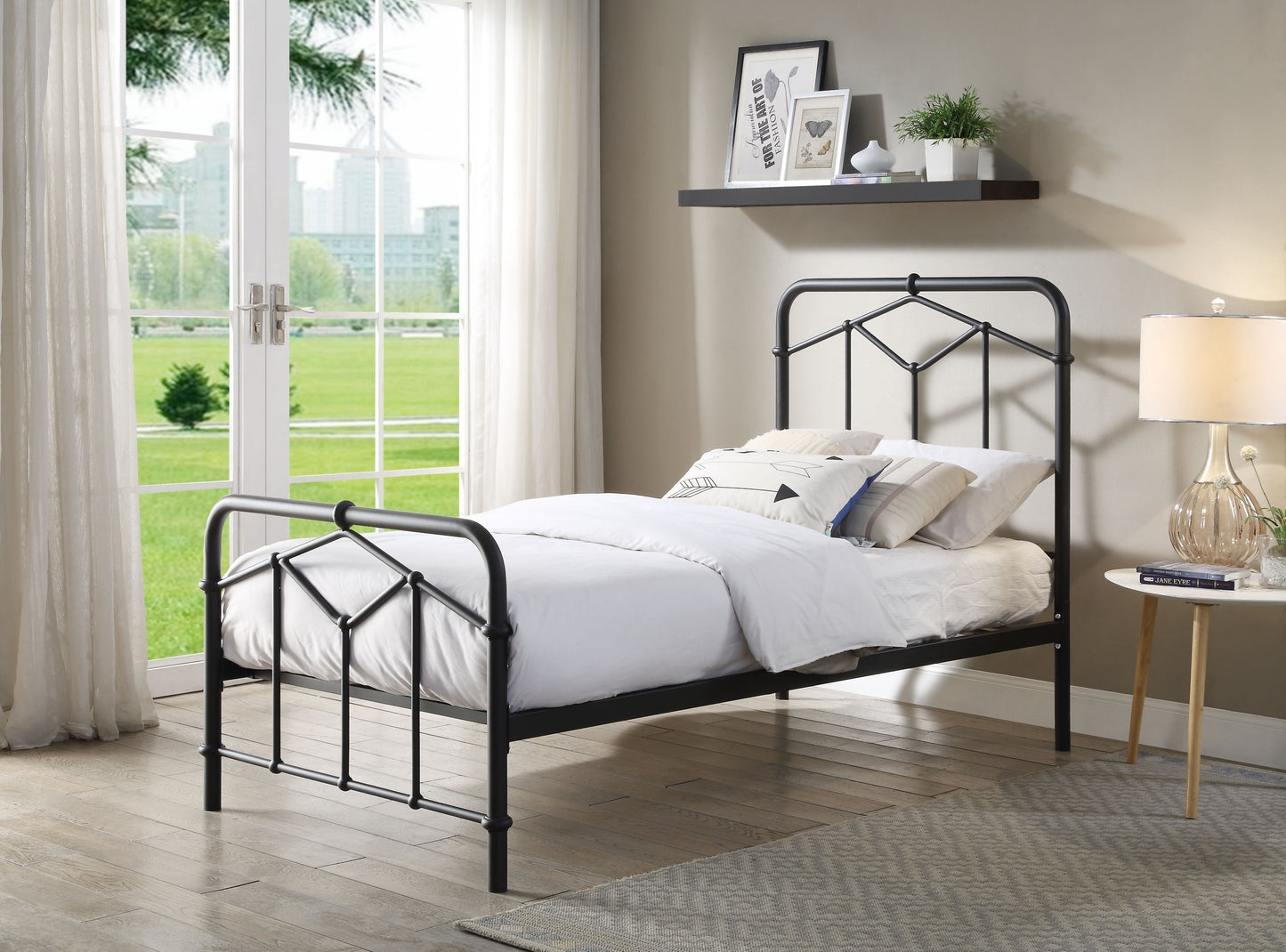 Flintshire Axton Metal Bed Frame