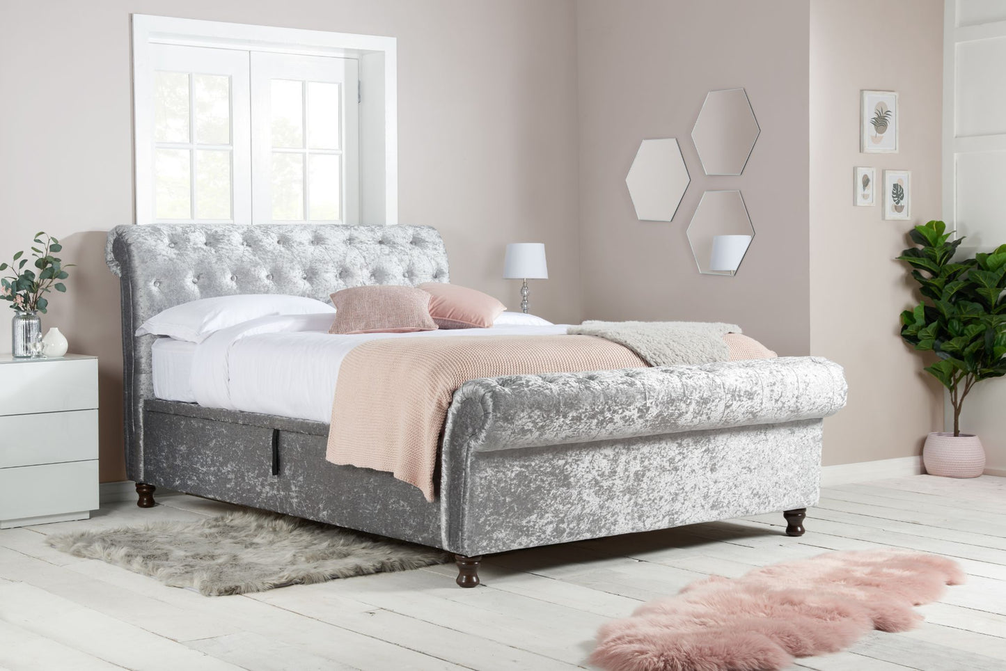 Castello Side Ottoman Bed