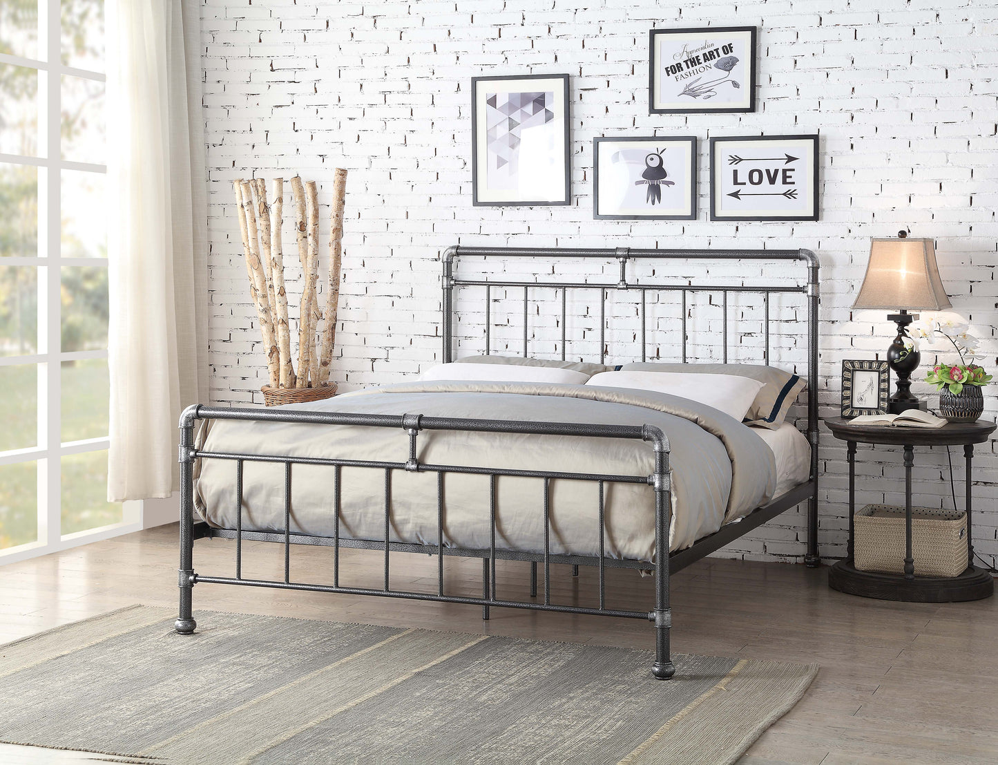 Flintshire Cilcain Metal Bed Frame