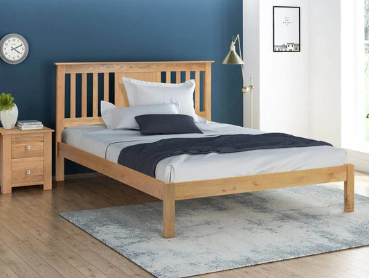 Flintshire Glynne Solid Oak Bed Frame