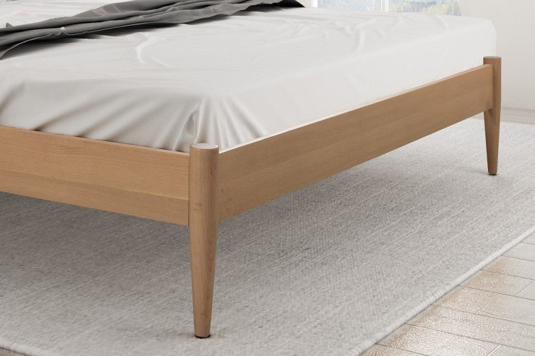 Flintshire Grosvenor Solid Light Oak Bed Frame