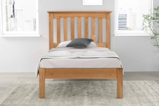 Flintshire Gladstone Solid Oak Bed Frame