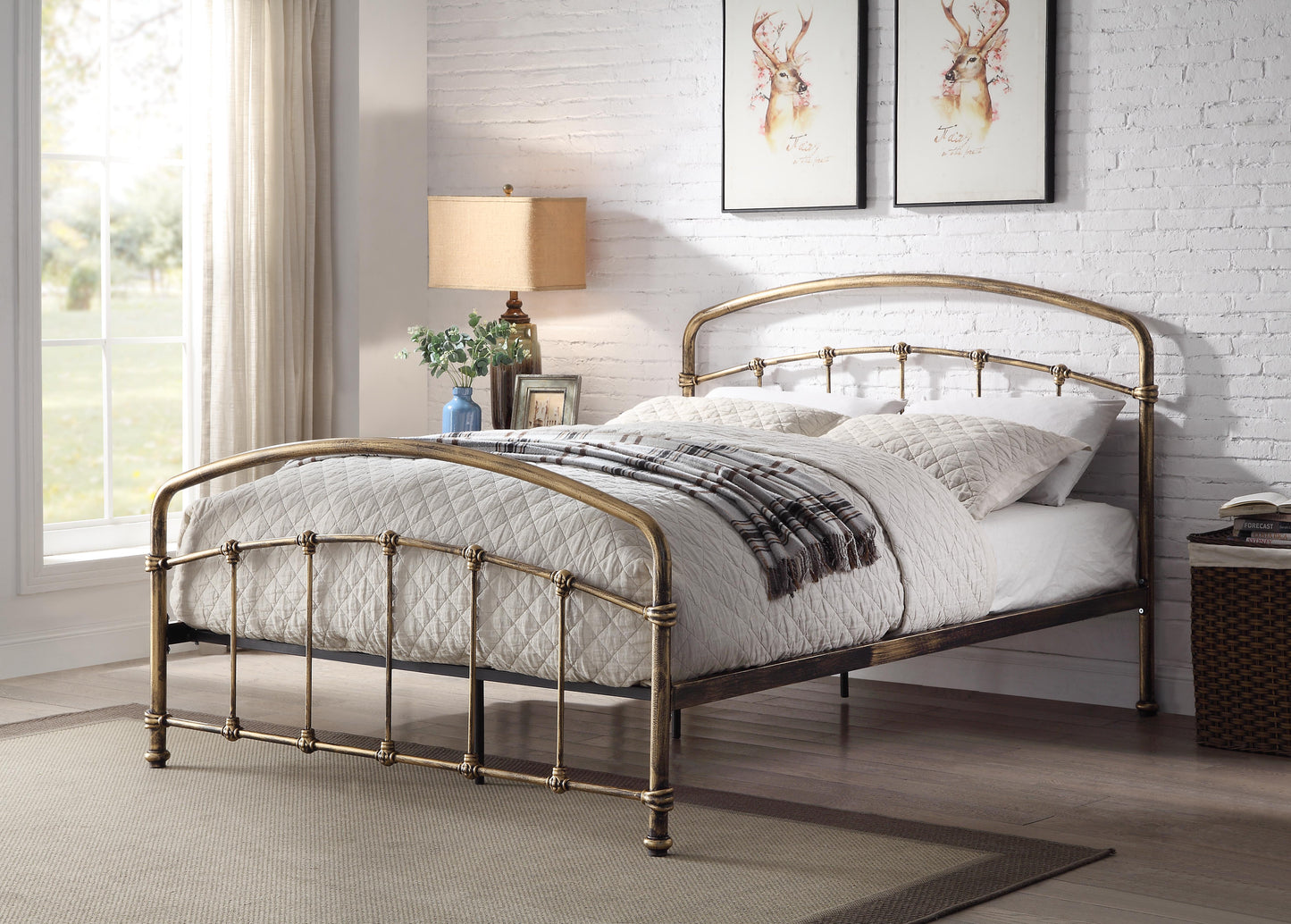 Flintshire Mostyn Metal Bed Frame
