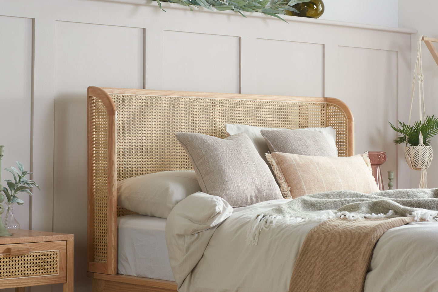 Birlea Astrid Rattan Bed