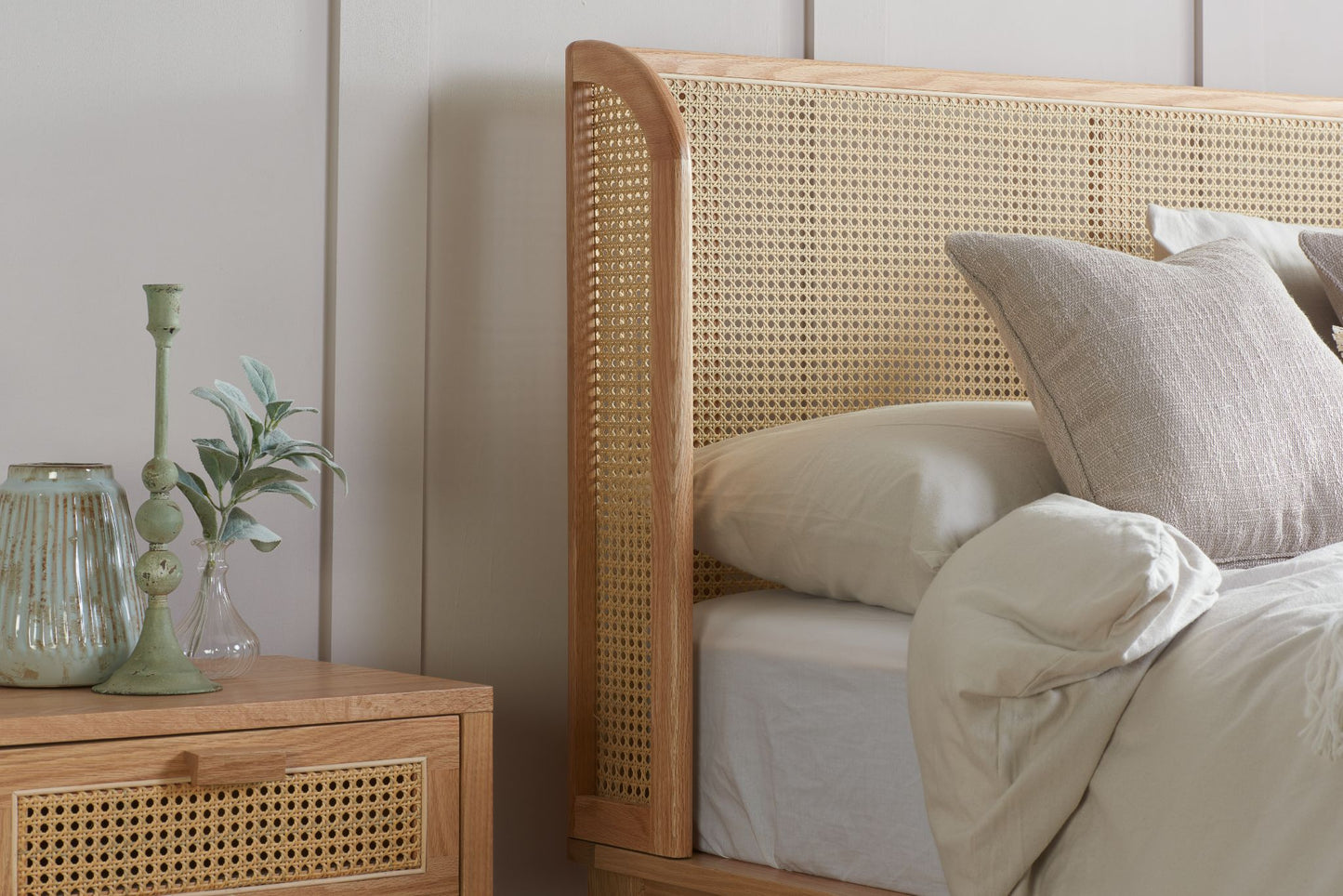 Birlea Astrid Rattan Bed