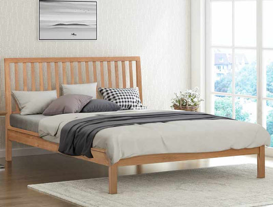 Flintshire Rowley Solid Oak Bed Frame