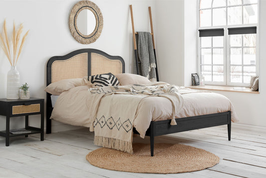 Leonie Rattan Bed