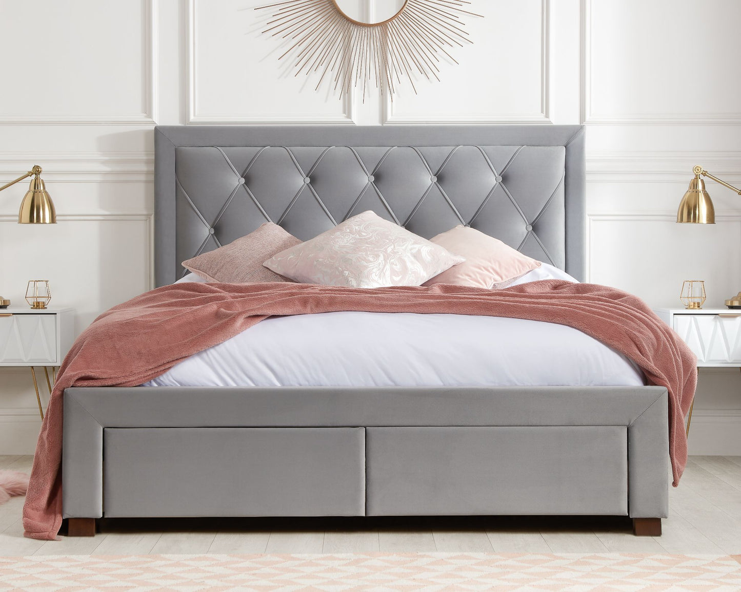 Woodbury Drawer Storage Bed